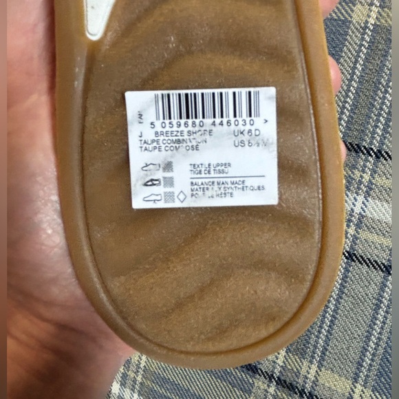 Cloudsteppers By Clarks Breeze Shore Taupe Combination Daisy Slip On Shoes 6.5 - Picture 3 of 5